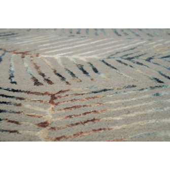 Carpet PALMS GRAY (Handmade Collection)